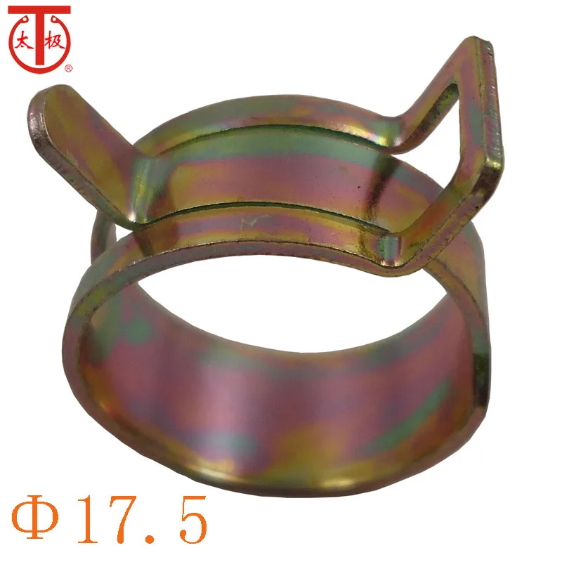 (17 5) Q673B (QC621) стальной ленточный Тип эластичное кольцо (трубный зажим) 10