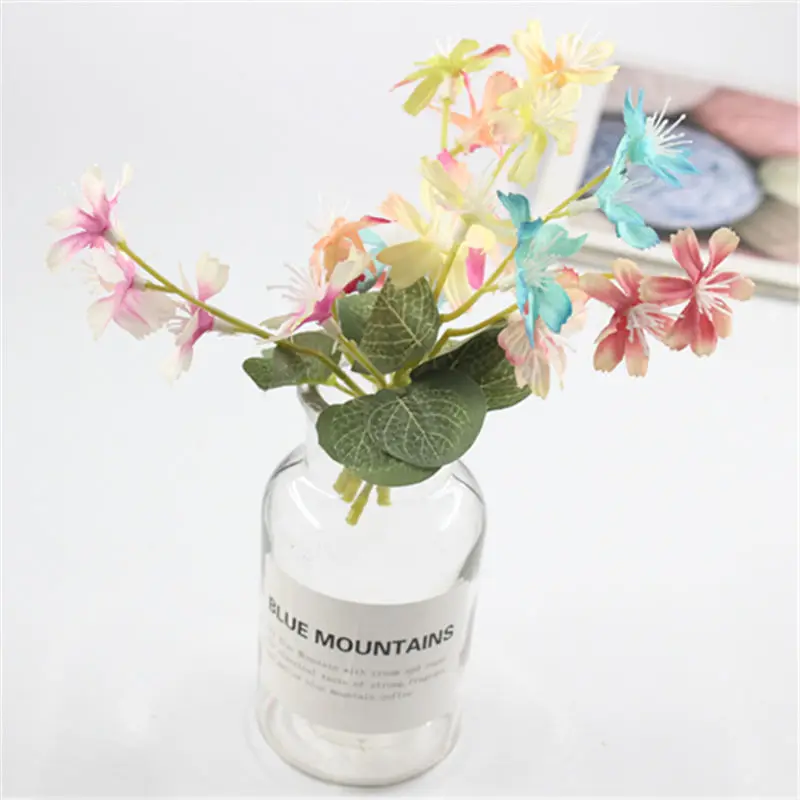 Шелковые цветы 1 шт./лот искусственные имитация высококачественной хризантемы