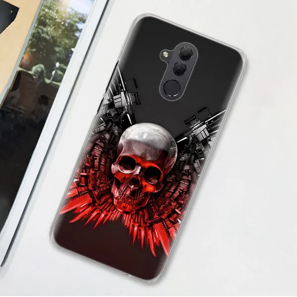 14 Цветочный Череп сахарный череп чехол для телефона для huawei Коврики 20 Pro 10 20 Lite P Смарт плюс P30 Pro P30 P20 Lite чехол Coque - Цвет: 14