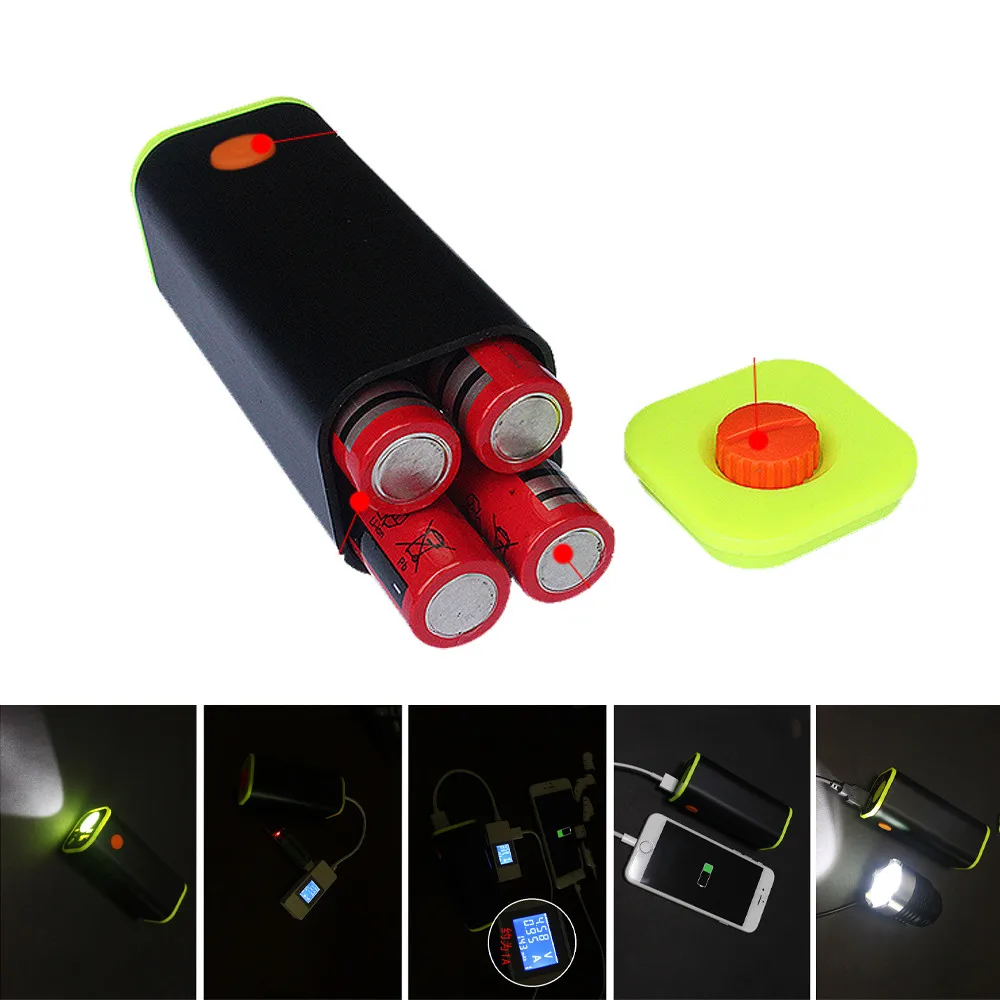Mosunx USB Мобильный Внешний аккумулятор 4x18650 Зарядное устройство Коробка Чехол