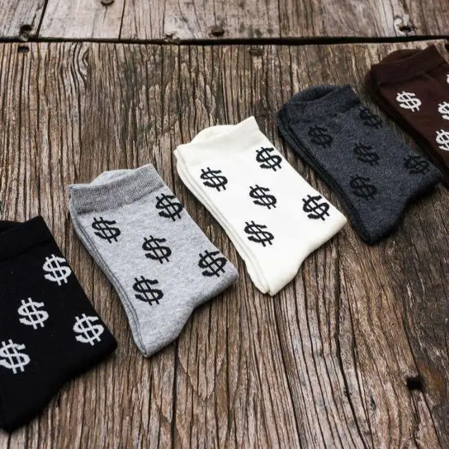 

New money pattern socks