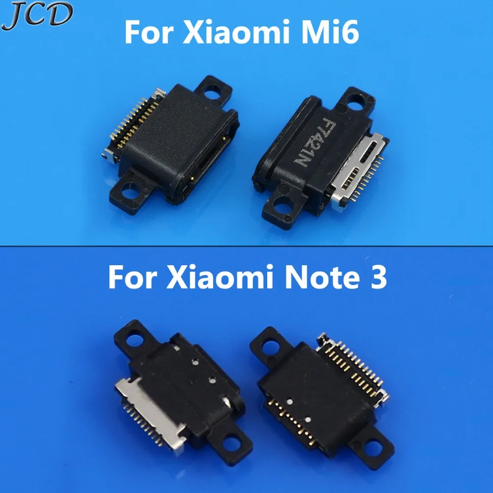 JCD 2 шт./лот мини разъем micro USB для док станции 5pin женские детали Xiaomi Note 3 6 mi6 mi
