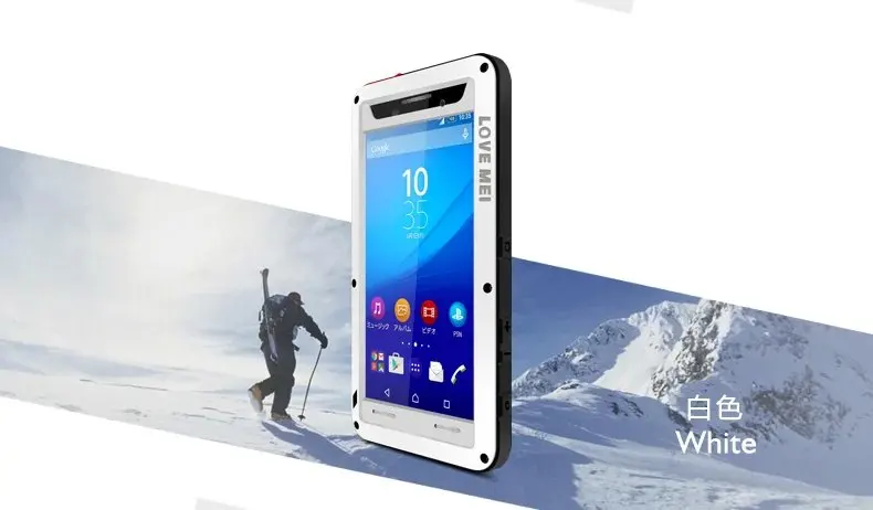 Любовь Мэй Водонепроницаемый Противоударный Gorilla Glass Металлический Корпус