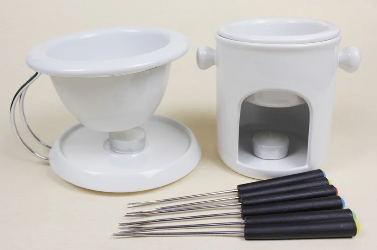 Нержавеющая сталь 4 шт конфеты шейкер орехи фрукты шоколад окунания вилка фондю