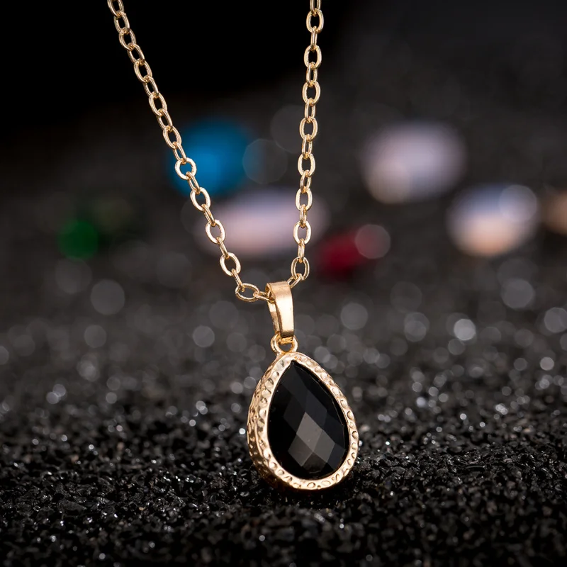 Модное ювелирное изделие золотистый и черный кубического циркония серьги с