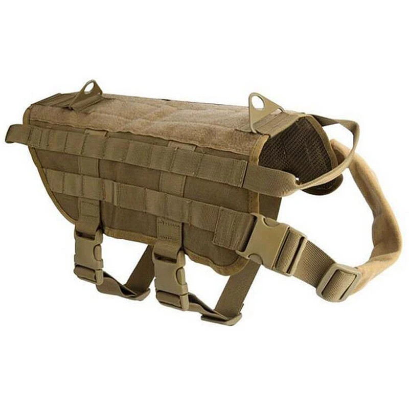 Нейлоновая тактическая полицейская армейская военная система Molle для собак