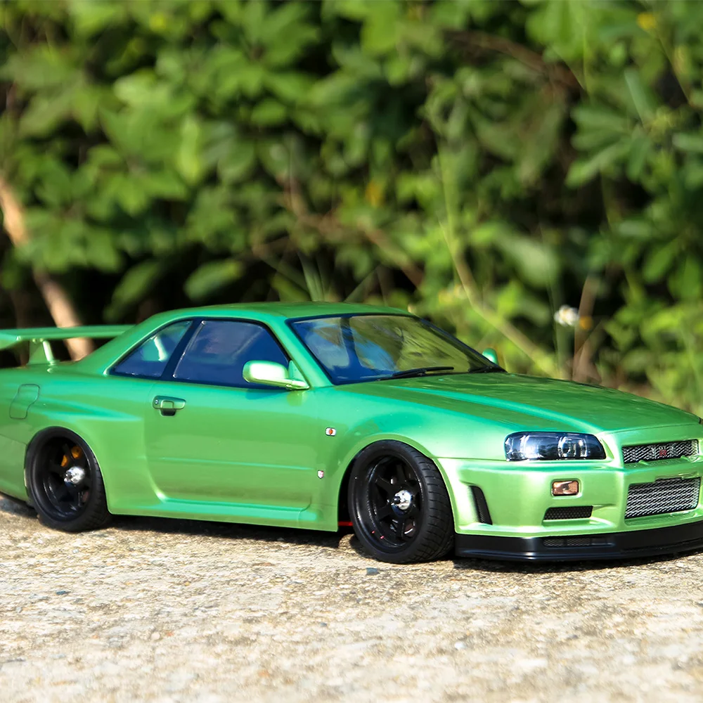 48644 257 мм ниссанskyline (R34) Готовые DIY радиоуправляемые автомобильные корпусные рамы