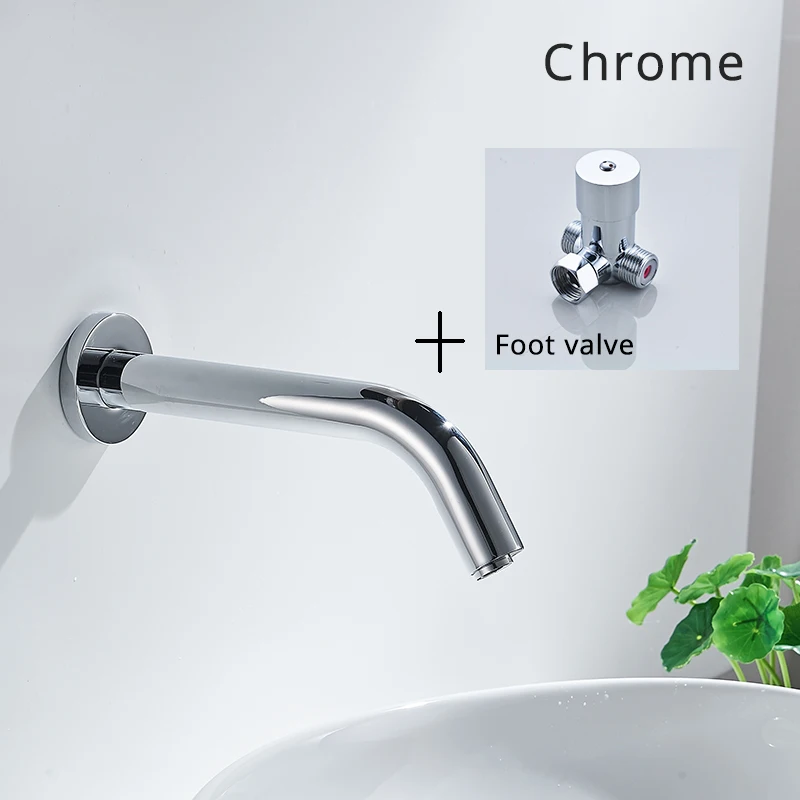 Автоматический сенсорный Сенсор один холодный настенный Ванная комната кран