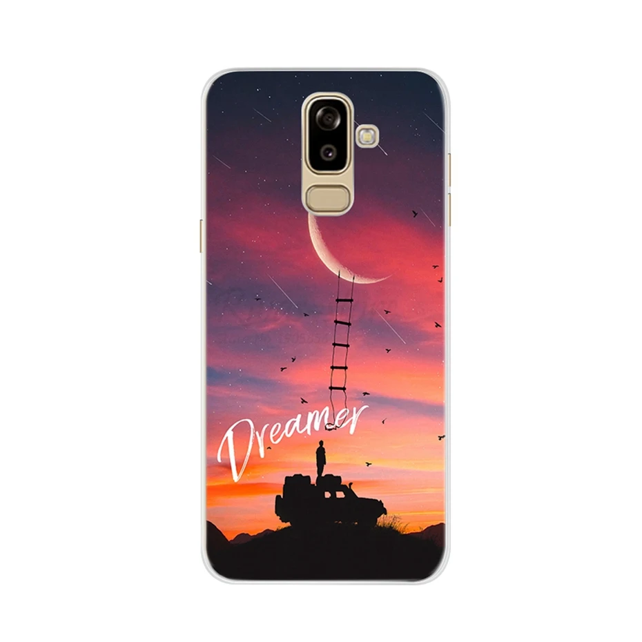 Чехол для samsung Galaxy J8 чехол Крышка j810 j810f sm-j810f 3D Силиконовая задняя крышка ТПУ Fundas для samsung J8 чехол для телефона