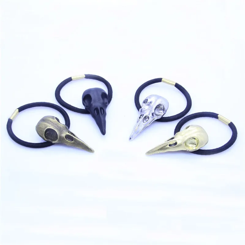 1 шт. Женская эластичная повязка для волос с вороном и черепом|accessories photography|accessories