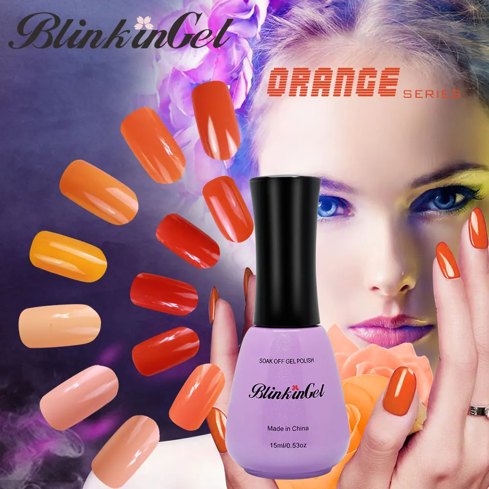 BlinkinGel 1 шт. гель Lucky Nail набор лаков для ногтей мини Гель лак акриловый 15 мл