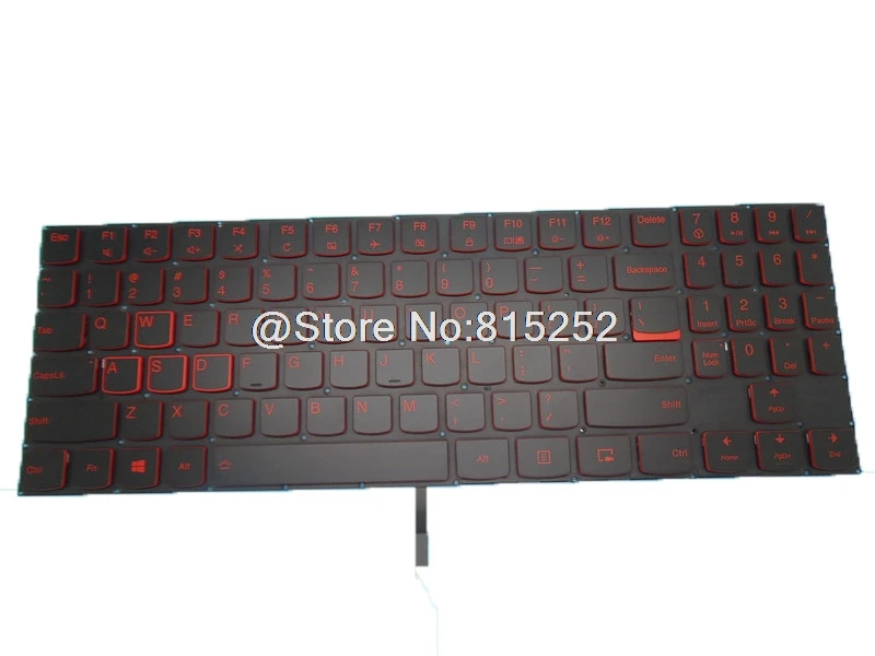 Клавиатура для ноутбука Lenovo Y520 Y720 15IKB R720 английский США 9Z.NDKBN.D01 SN20M27498 PK1313B5B00