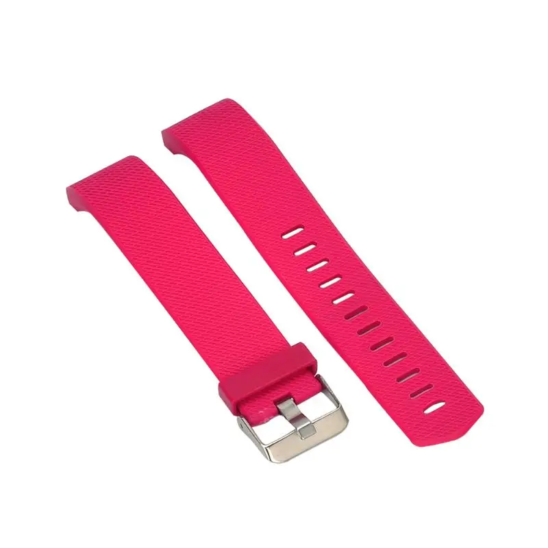Силиконовый ремешок для смарт часов регулируемый сменный Браслет Fitbit Charge 2|strap