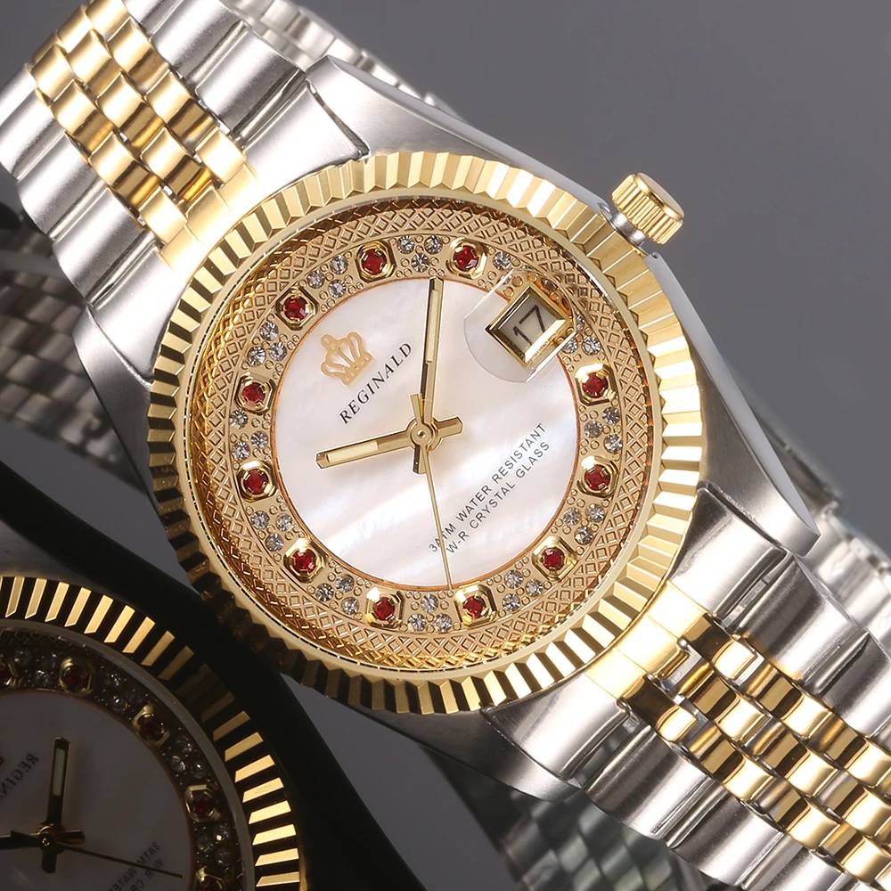 Оригинальные высококачественные кварцевые модные мужские часы из стали деловые