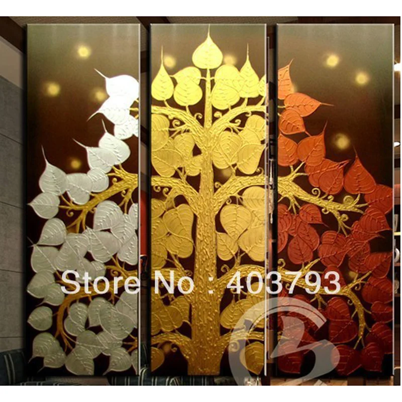 Современная абстрактная модная масляная живопись на холсте юго восточной азии в