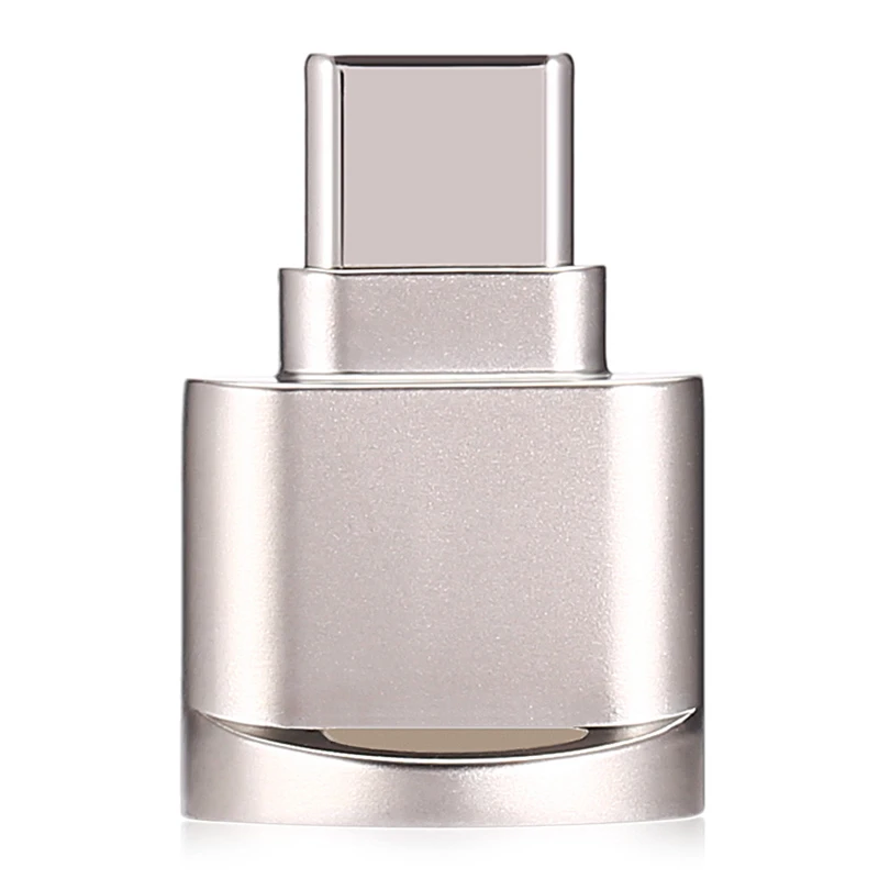 Сплав USB 3,1 type C Micro SD TF кард-ридер OTG адаптер для samsung Galaxy S8 подходит для Mac huawei P9 Xiaomi 5S Meizu Pro5 3