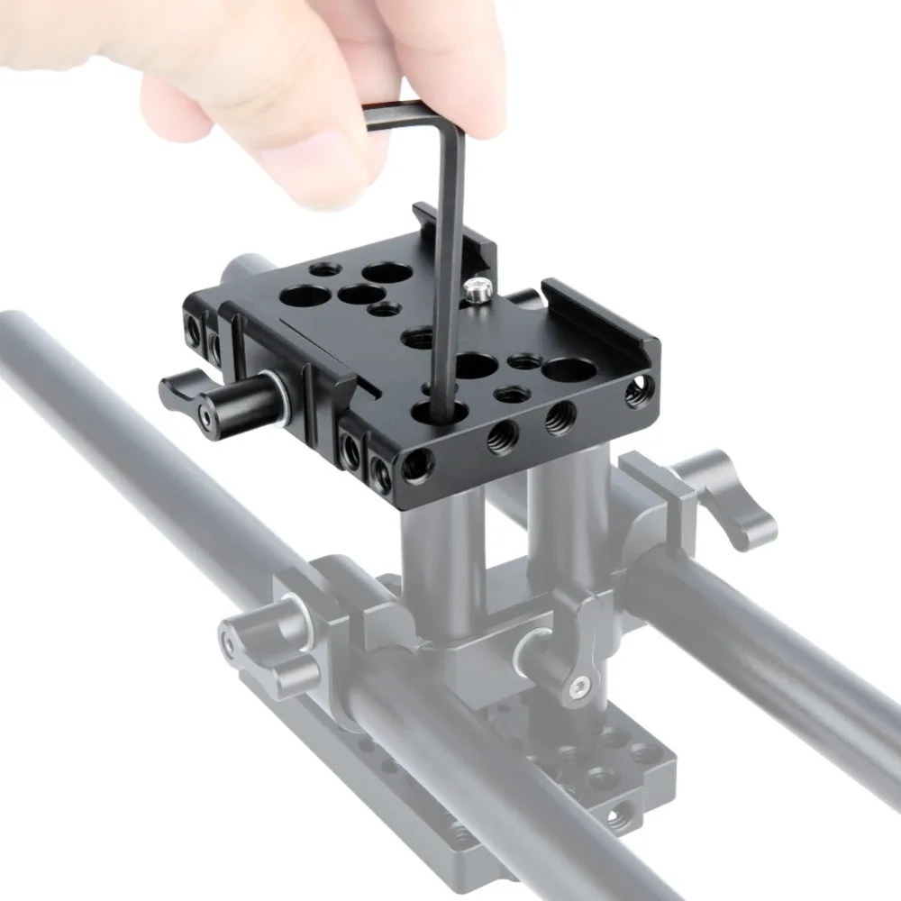 Пластина быстрого крепления NICEYRIG для штатива камеры Manfrotto основание Rail DSLR Rig 1/4