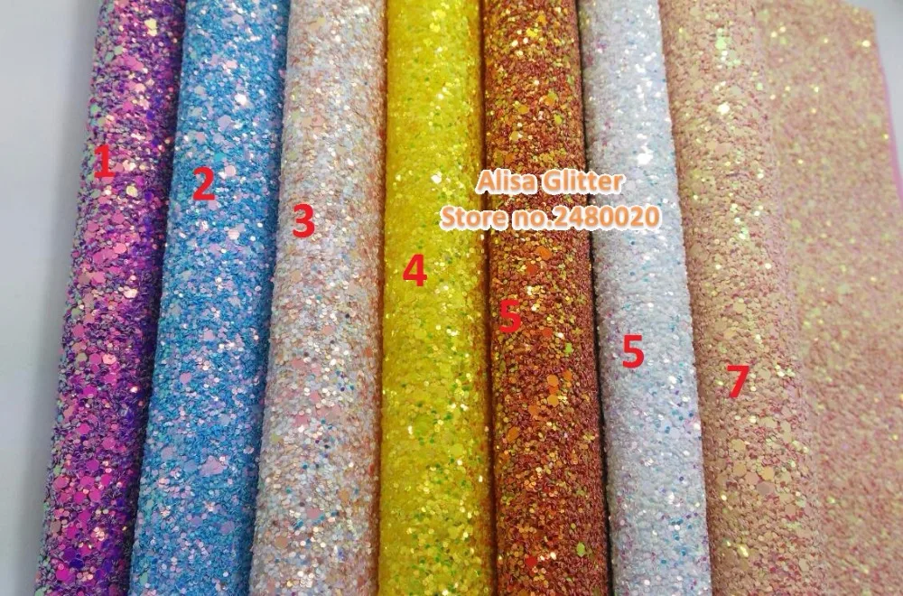 1 шт. 21x29 см Смешанные цвета массивная блестящая ткань кожа для DIY аксессуары
