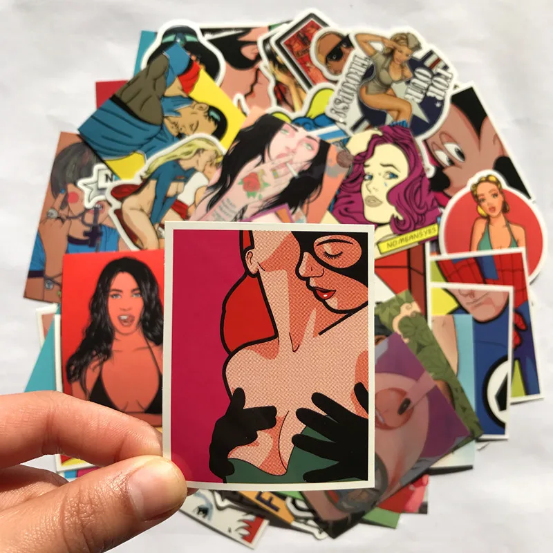 50 шт. Стайлинг автомобиля граффити наклейки бомба автомобильные Чехлы