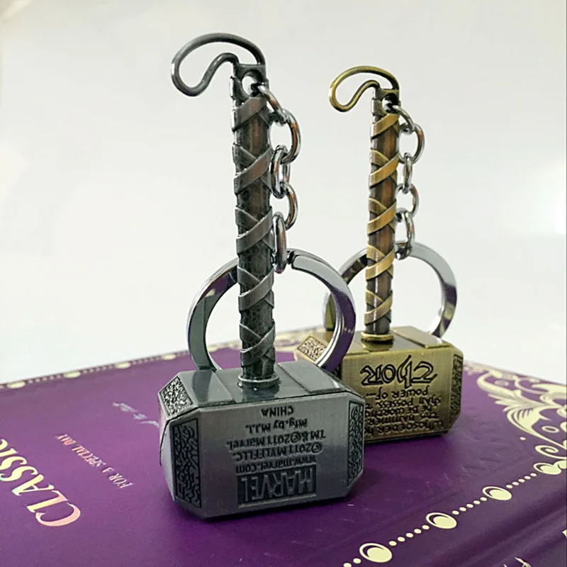 Тор молот Металл Marvel Мстители Mjolnir супер герой фигурка фильм Juguetes игрушки |