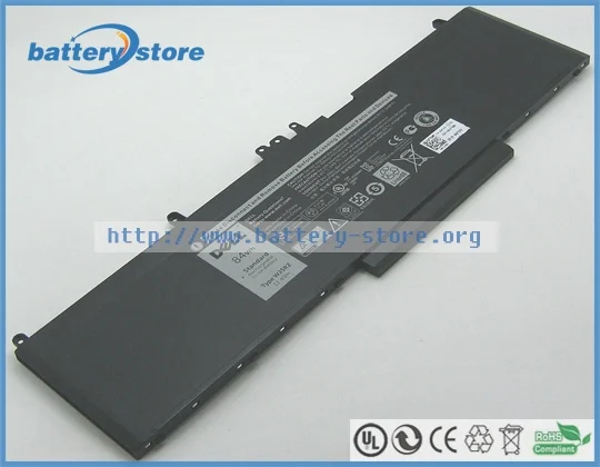 Новые оригинальные аккумуляторы для ноутбуков WJ5R2 Dell E5570 11 4 в 6 ячеек|Аккумуляторы