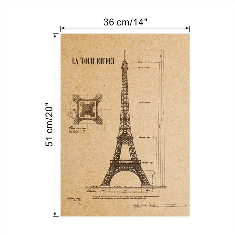 Классическая Эйфелева башня французская Парижская структура Ретро Винтажные