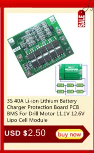 10pcs 3S 10A Lithium Battery Charger Protection Board Module for 3pcs 18650 Lipo Li-ion Battery Charging BMS 12V 11.1V 12.6V