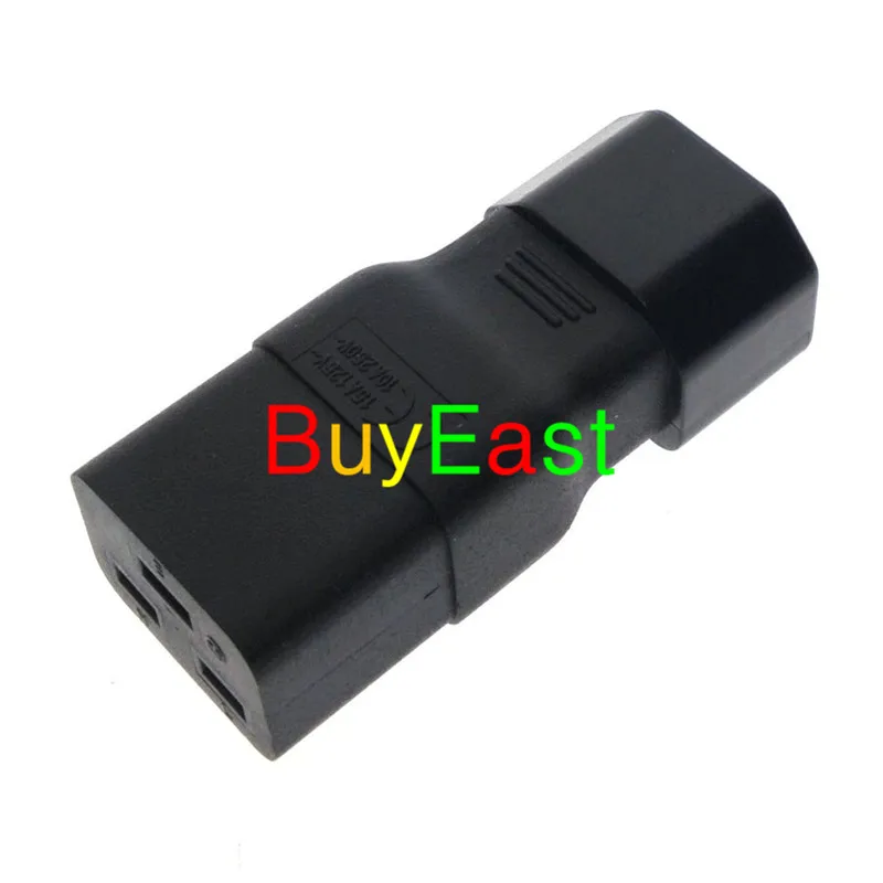Лот 10 PDU PSU USP адаптеры питания IEC C19 папа к C14 адаптер адаптер|adapter|adapter power |