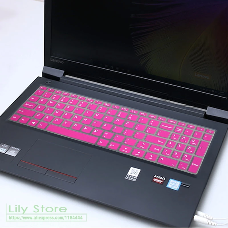 Защитная пленка для клавиатуры 15,6 дюймов для lenovo Ideapad 15 110-15ISK V310 310s 510-15IKB 310-15ISK 15IKB 15ISK - Цвет: rose