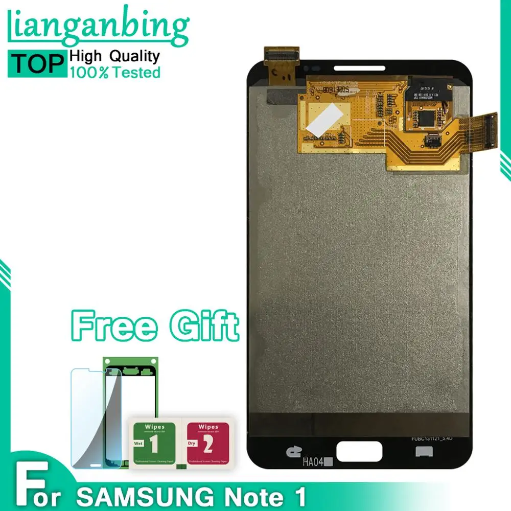 100% протестированный рабочий super amoled ЖК-дисплей для samsung note 1 I9220 N7000 сенсорный экран