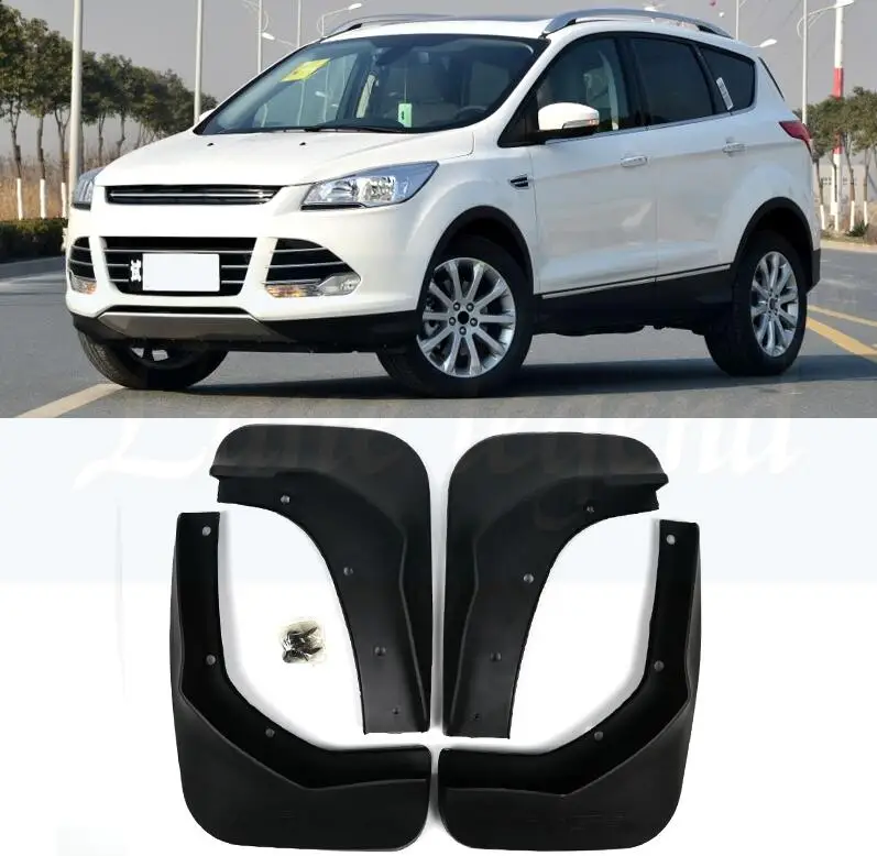 Автомобильные аксессуары для Ford Kuga Брызговики защитные Брызговики 2013 Черный 4 шт./компл