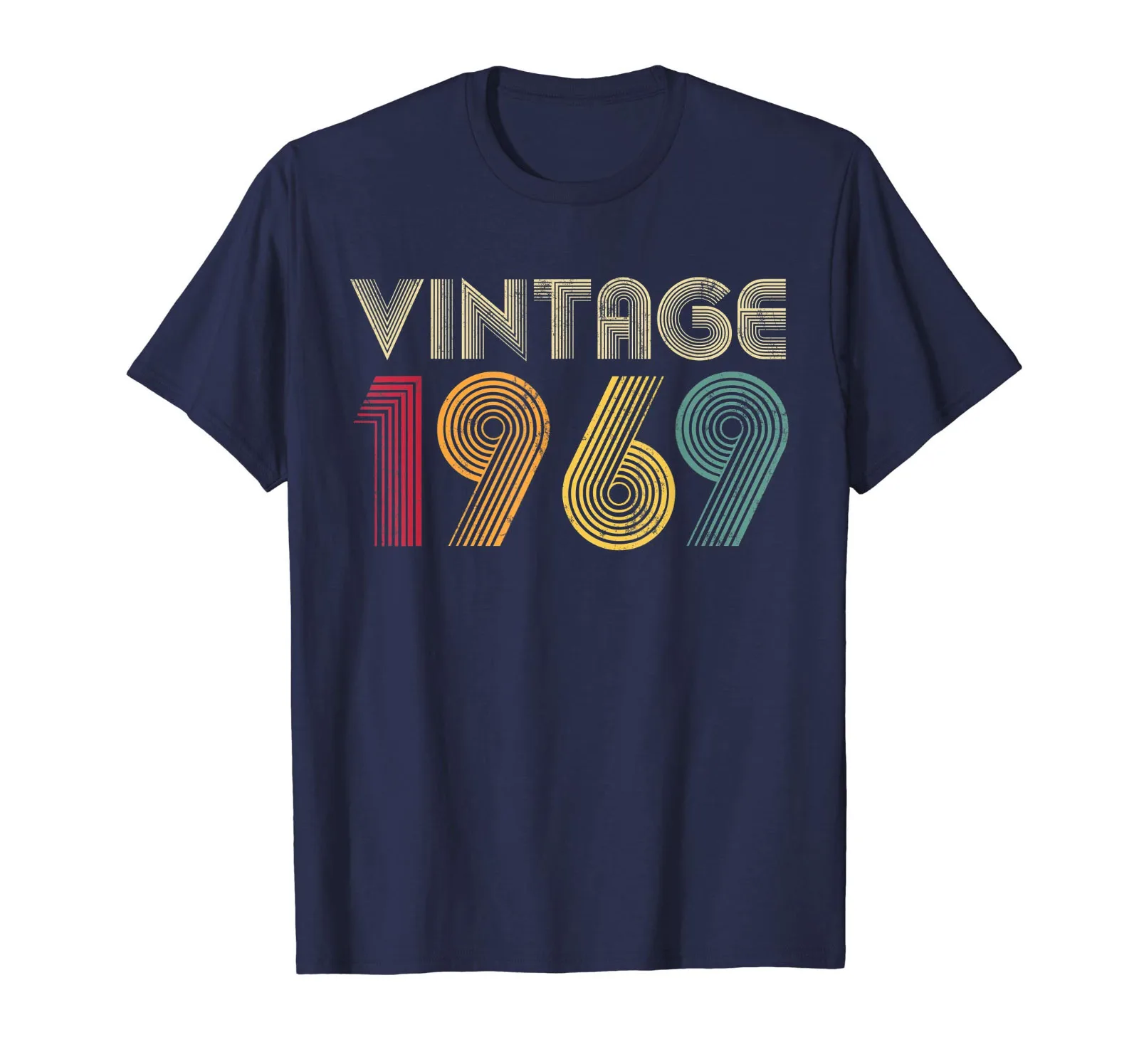 

50Th Birthday Gift Vintage 1969 T-Shirt Classic Men Newest 2019 Summer Short Slleve Funny T-Shirt Men Custom Tees