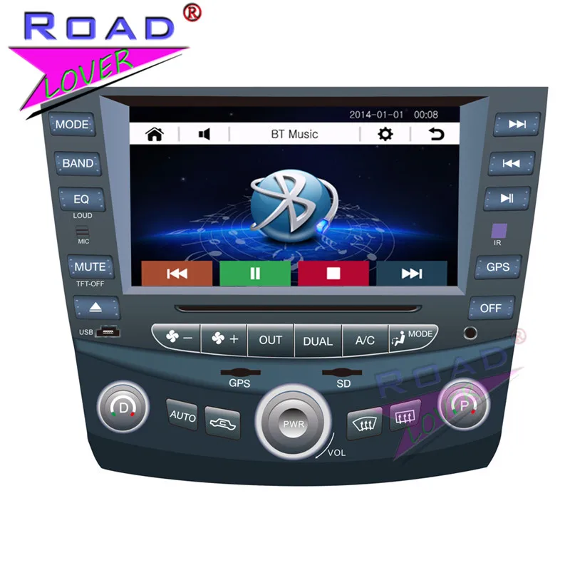 TOPNAVI Wince 6 0 2Din 8 дюймов Автомобильный мультимедийный DVD плеер для Honda Accord 07 Стерео GPS