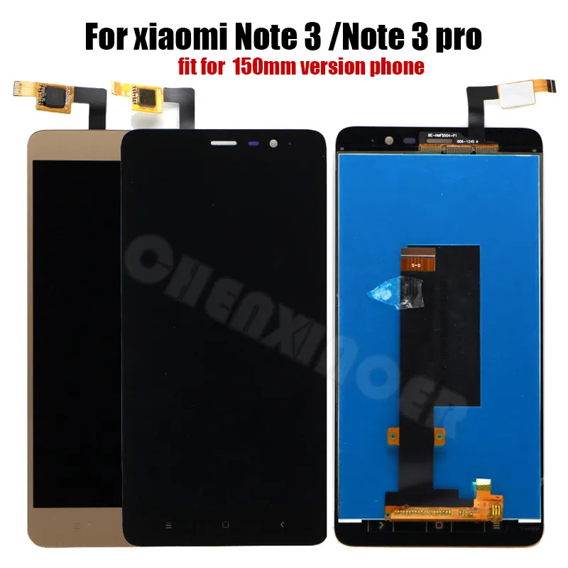 Xiaomi Redmi Note 3 сенсорный экран ЖК дисплей + сенсорная панель 147 мм дигитайзер