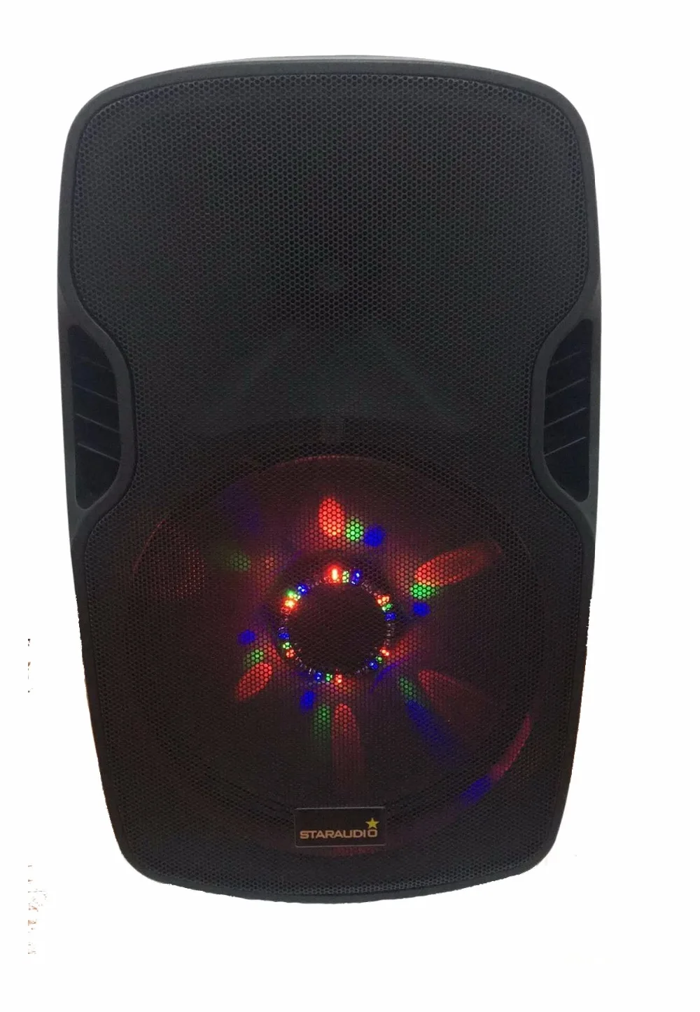 STARAUDIO 2 шт. 2500 Вт 15 &quotпа DJ Мощность активных RGB Динамик s W/2 стоит проводные