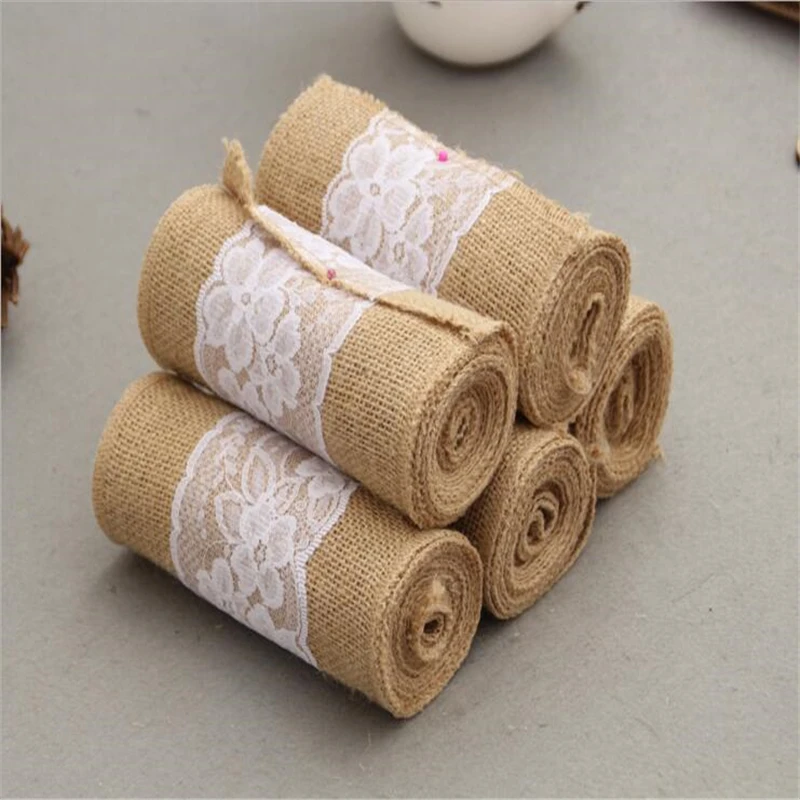 1 шт. джутовый Кружевной Галстук бабочка натуральный естественный элегантный