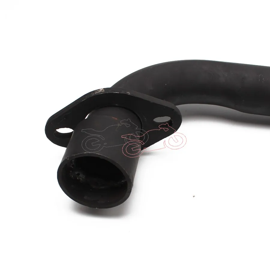 1pc Black Metal Cafe Racer Vintage Motorcycle Modified Exhaust Systems Muffler Silencer Front Pipe For Honda CG125 WY125 | Автомобили и