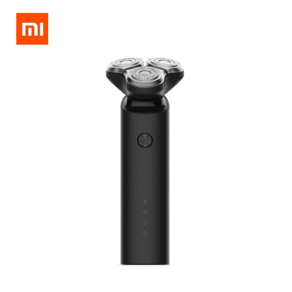 Оригинал Xiaomi Mijia электрическое бритье 3 головки гибкое сухое влажное моющееся