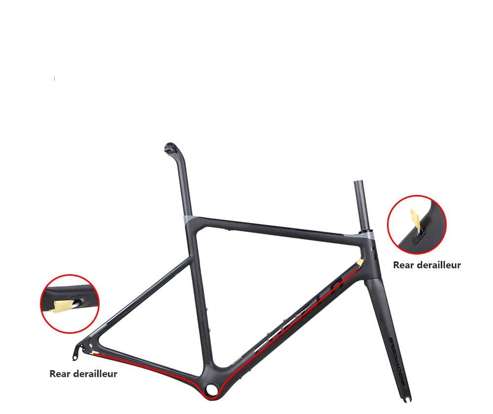 Новейший диск Costelo Speedmachine1.0 карбоновый дорожный велосипед велосипедный держатель для телефона Costelo велосипедная Рама Bicicleta карбоновая рама для велосипеда