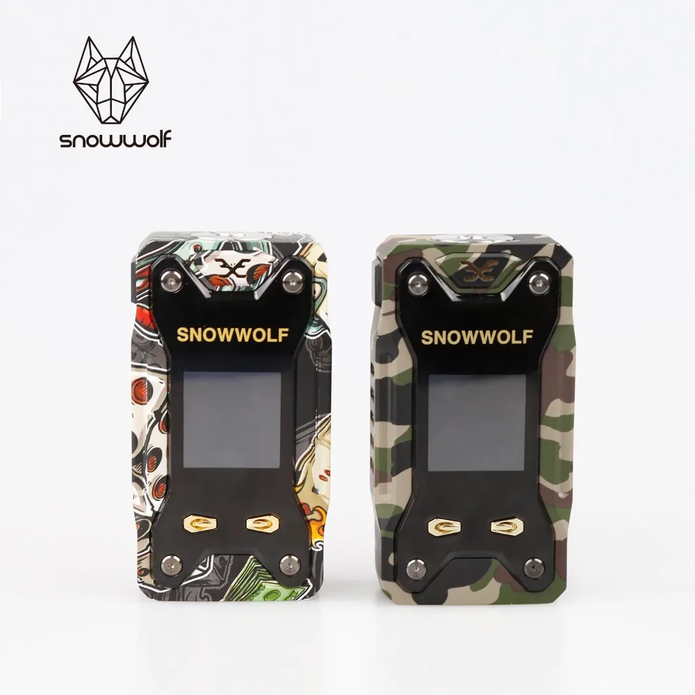 SIGELEI SNOWWOLF диапазон макс 230 Вт Vape мод и RDA танк электронная сигарета комплект Xfeng мод комплект Vaporizador