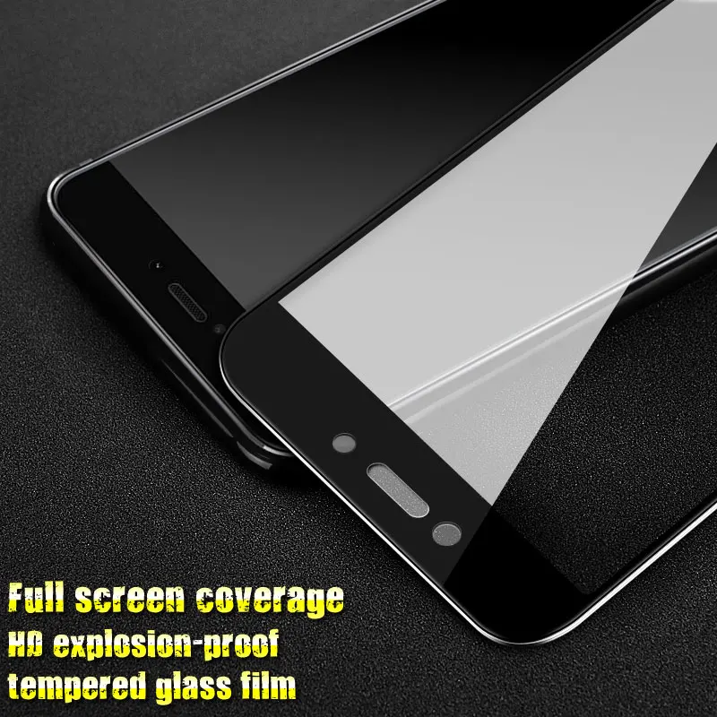 Imak Amazing Anti-Explosion Screen Protector For Xiaomi Redmi 4X Full Cover Tempered Glass for | Мобильные телефоны и