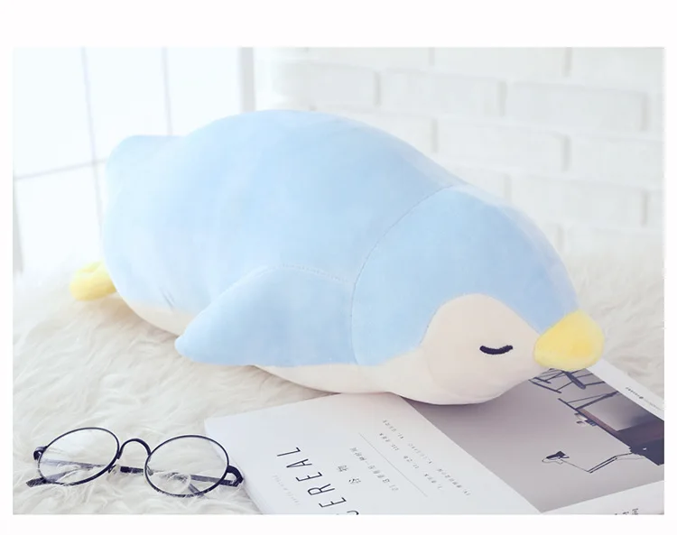 Новые Мультяшные Мягкие плюшевые игрушки пингвин милые животные подушки куклы