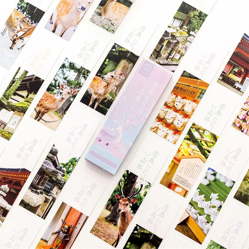 30 шт. милые закладки каваи канцелярские товары новинка бумажные разделители