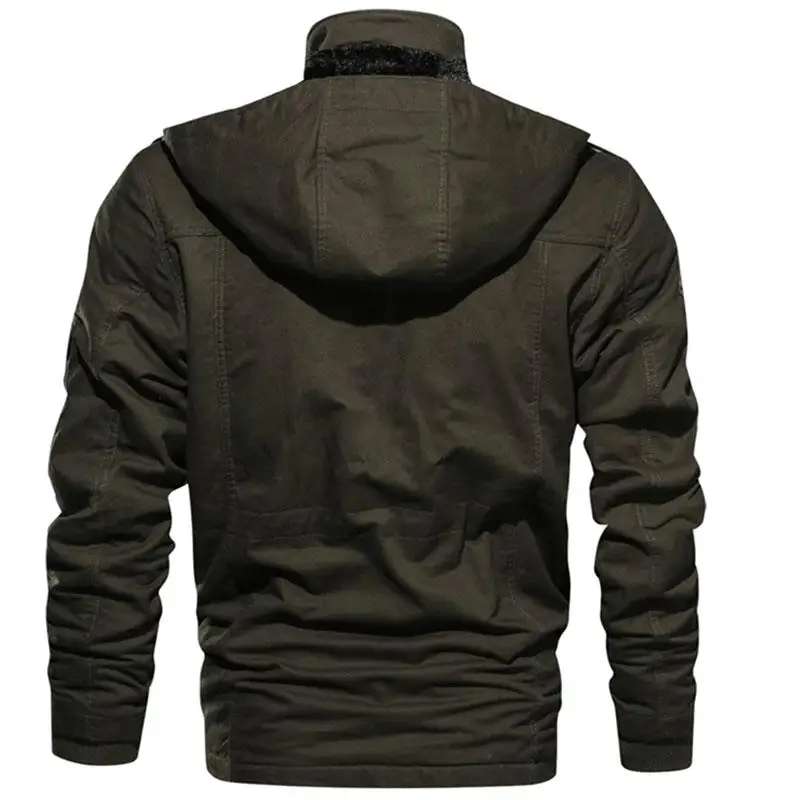 M-4XL, новинка, мужская мода, длинный рукав, отложной воротник, дропшиппинг, зима, толстая, твердая Шерсть& смесь, пальто, повседневная верхняя одежда, куртка