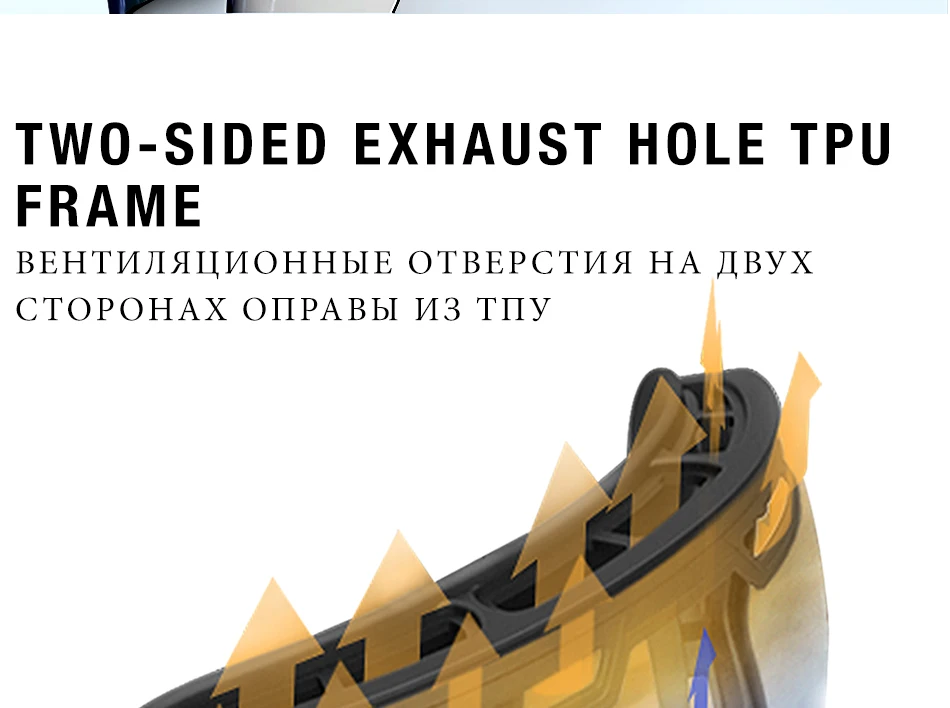 COPOZZ лыжные очки с коробкой чехол Лыжная маска UV400 Анти-туман снежные очки большие сферические лыжные Сноубординг для женщин мужчин