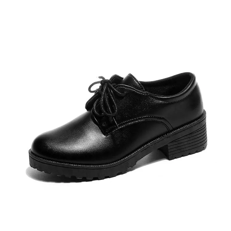 Aleafalling/Классическая уличная женская обувь на шнуровке для отдыха каблуке 5 см