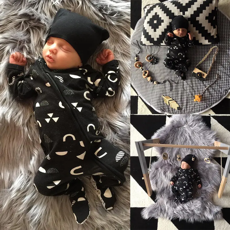 2017 Одежда для новорожденных мальчиков и девочек детский комбинезон одежда