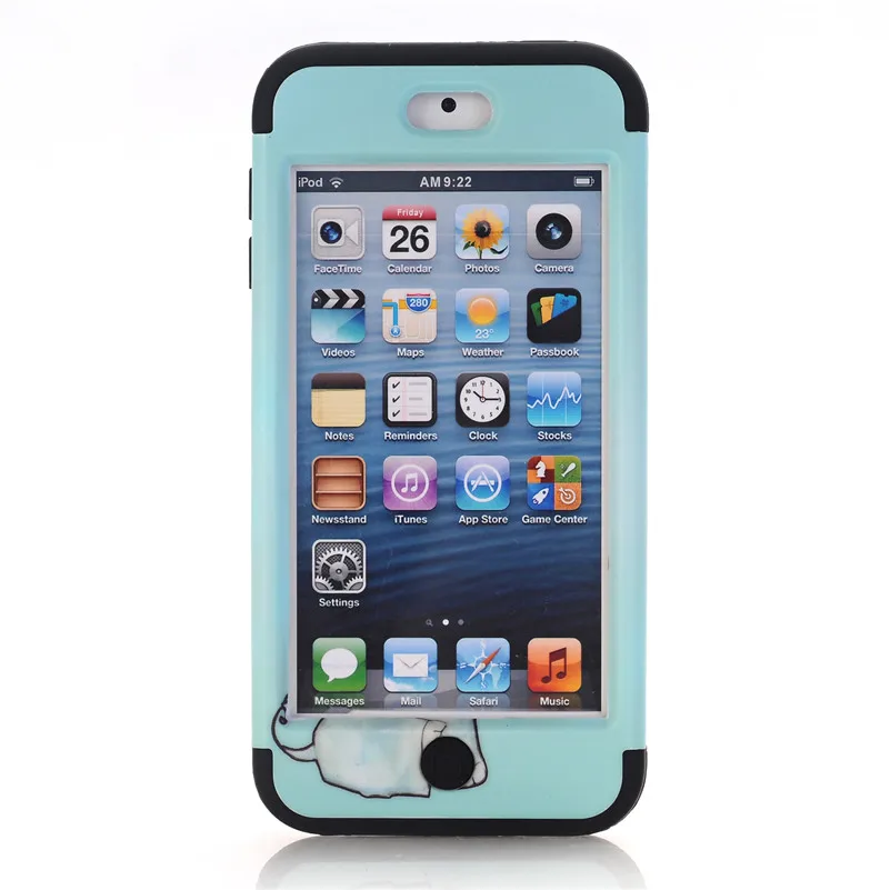 Для Apple iPod Touch 6 6th Generation чехол Сова цветы слон узор Чехлы резиновый Силикон + PC