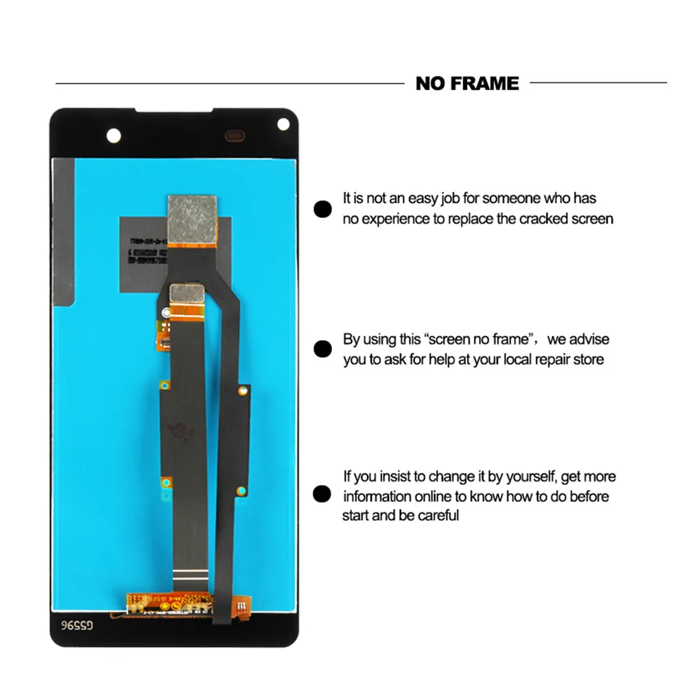 Оригинальный ЖК дисплей 5 0 дюйма для SONY Xperia XA сенсорный экран с рамкой F3111 F3112 F3116