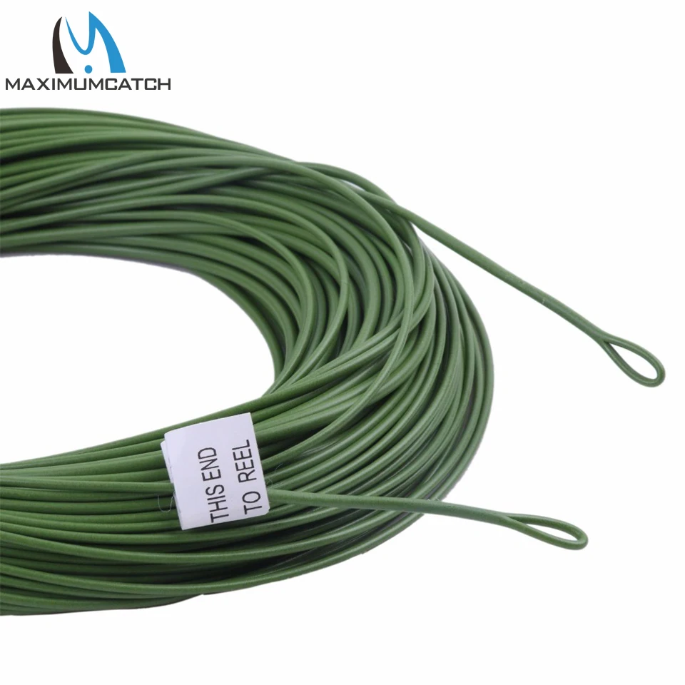 Maximumcatch 10/12 футов Вес вперед плавающая рыболовная леска WT Fly Line со сварной